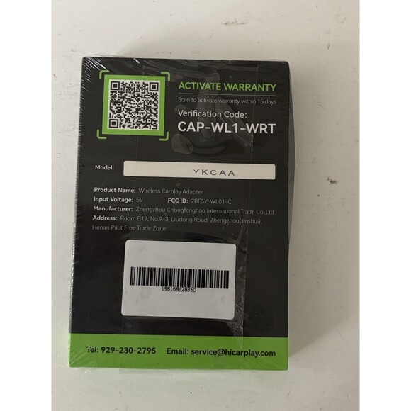 New Wireless CarPlay Adapter for Apple iPhone Converts Factory Wired Car Play - Picture 3 of 12